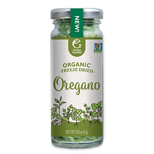 Green Garden Organic Freeze-Dried Oregano, 0.18 Ounces