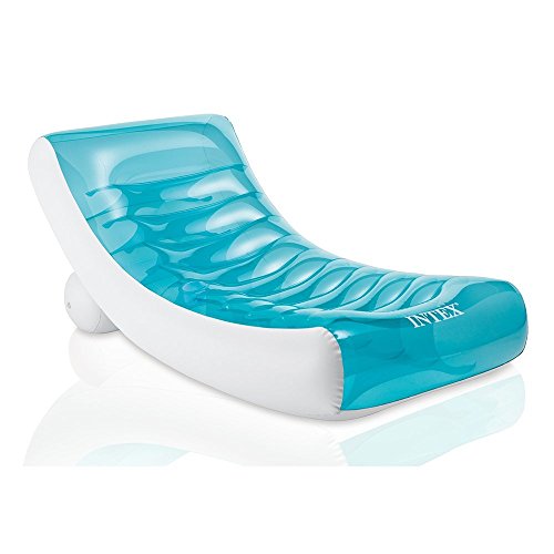Rockin' Inflatable Lounge, 74" X 39" (Deluxe pack with Built-in cup holder) - Thumbnail 2