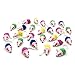 CHIWAVA 36 Pack 1.8 Inch Small Interactive Cat Toys Mice with Catnip Rattle Sound Mouse for Indoor Cats Kitten Play