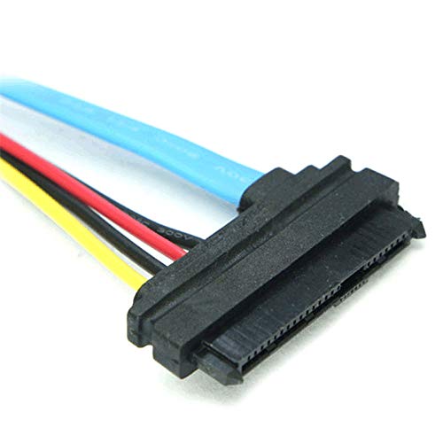 About 70cm Hard Drive Adapter Cord Cable SAS Serial Attached SCSI SFF-8482 to SATA HDD Hard Drive Adapter Cord Cable Blue Color