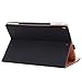 I4UCase Apple iPad Pro 10.5 Inch 2017 Case - Soft Leather Stand Folio Case Cover for iPad Pro 10.5 Inch, with Multiple Viewing angles, Auto Sleep/Wake, Document Card Pocket (Black)