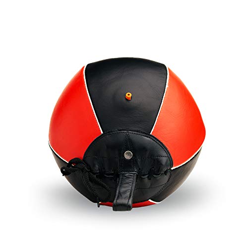 image for Pro Impact Genuine Leather Double End Boxing Punching Bag - Speed Stri