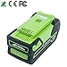 Epowon 6000mAh 40V Battery Compatible with GreenWorks G-MAX 40V 29472 29462 29252 20202 22262 25312 Cordless Chainsaw Power Tools