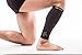CopperSport Copper Compression Calf Sleeve Support - Suitable for Athletics, Tennis, Golf, Basketball, Sports, Weightlifting, Joint Pain Relief, Injury Recovery (Single Sleeve)