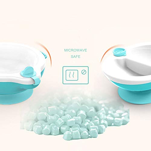 Kidsmile Toddler Warming Feeding Bowls Silicone Suction Dishes with Baby, Ground Gloves - Thumbnail 3