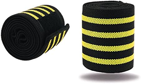 FJZ Fitness Exercise Elbow Straps (pair), Protect Elbow During Weightlifting, Power Lifting and Cross Training, Elbow Brace for Relief of Golfers, Tennis Elbow &amp; Joint Tendonitis