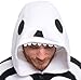 Silver Lilly Unisex Adult Pajamas - One Piece Cosplay Costume (Skeleton, L)