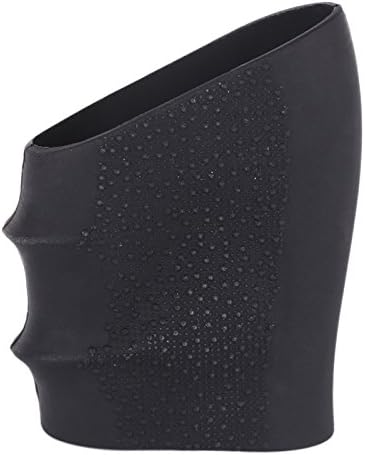 BOSITING Tactical Grip Sleeve, Small Size Sleeve Rubber Grip Tape Fits Most Small Pocket Pistols and Some Pistol Grip Rifles