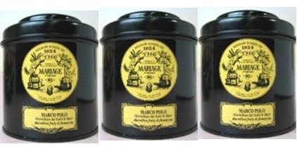 Amazon Com Mariage Freres Marco Polo 100g 3 Cans Parallel Import Goods Grocery Gourmet Food