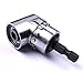 Atoplee 1pc Right Angle Drills 105°Angle Extension 1/4 inch 6mm Hex Drill Bit Screwdriver Socket Holder Adaptor