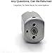 HERCHR 10mm Flat Shaft Central Door Lock Actuator Motor FC-280PC-22125, D Spindle