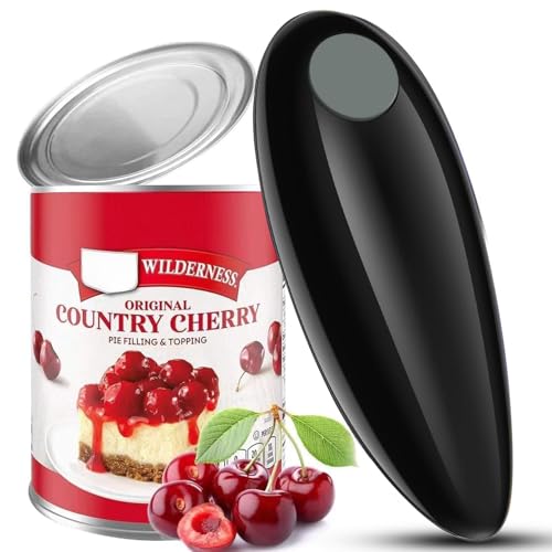 Electric can opener can easily remove the lid of the can, open the can without sharp cuts, very safe, suitable for giving to people with weak hand strength.