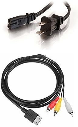 Sega Dreamcast Hookup Connection Kit Composite AV Cable Power Cord