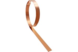 Uxney Copper Sheet Roll,Copper Flashing Roll 1000x25x1mm(LxWxT) Applicable to Various House Repair and DIY Projects