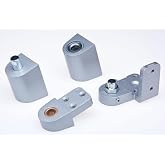 Offset Pivot Hinge, Half Surface, 125 lb.