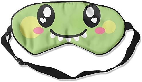 LORIE WESTERN Cute Green Smile Face Sexy Lightweight Blindfold Eye Shield