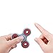 BEISTA Fidget Spinner Toy Stress Reducer – Tri-Spinner Fidget Toy High Speed with Four Bearing Hand spinner Fidget Toy Perfect for Anxiety, Autism, ADHD, ADD (Gray)