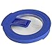 Pyrex 7200-NLC Blue No-Leak Vented Round Storage Lid Cover for 2 Cup Bowl (4-Pack)