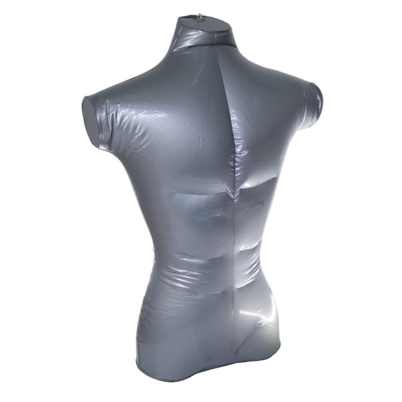 Photo 1 of PVC Plastic Male Upper Half Body Without Arm Top Shirt Display Inflatable Mannequin Men Dummy Torso Model