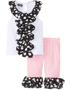 Baby Girls' Ruffle Tunic and Capri Set