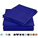 HOMEIDEAS Queen Size Bed Sheets - 6 Piece Set (Royal Blue) - Extra Soft Brushed Microfiber 1800 Bedding Sheets, Deep Pocket, Wrinkle & Fade Free