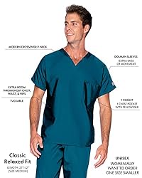 Landau Scrub Zone Unisex Relaxed Fit 1-Pocket
