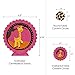 Big Dot of Happiness Giraffe Girl - Baby Shower or Birthday Party Centerpiece & Table Decoration Kit