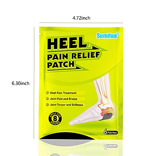 Sumifun Heel Plaster, Pain Relief Patch, Pain Patch Designed for