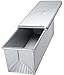 USA Pan Bakeware Pullman Loaf Pan With Cover, 9 x 4 inch, Nonstick & Quick Release Coating, Made in the USA from Aluminized Steel
