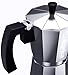 Alpha Coffee 6-Cup Stovetop Espresso Maker Moka Pot With Extra Large Handle To Prevent Burns