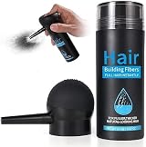 Pegciz Hair Fibres Dark Brown for Thinning Hair, 15 Sec Concealment