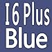 Taken iPhone 6/6S Plus Leather Wallet Case with Cards Slot and Metal Magnetic, Slim Fit and Heavy Duty, Plastic Flip Case/Cover with Rubber Edge, for Women, Men, Boys, Girls, 5.5 Inch (Blue)