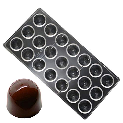 Grainrain polycarbonate chocolate mold polycarbonate chocolate bar mould Bullet Clear Hard Plastic candy pastry tools - Big Size (19322)
