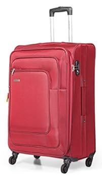 Aristocrat Polyester 51.5 cms Red Softsided Check-in Luggage (STFIEW81RED)