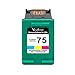 Valuetoner Remanufactured Ink Cartridge Replacement for HP 74 75 Ink cartridges Combo Pack CC659FN CB335WN CB337WN for OfficeJet J5700 J6400 PhotoSmart C4200 C4300 C4400 C4500 C5200 C5500 D5300 2 Pack