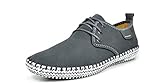 BRUNO MARC MODA ITALY 8803 Men's Classic Fashion Handmade Casual Suede Leather Comfort Oxford shoes