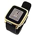 Pebble Time Steel Gold Deluxe Black Edition - Black (Certified Refurbished)
