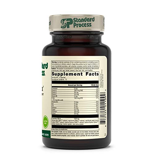Standard Process Immuplex Whole Food Immune Support and Antioxidant