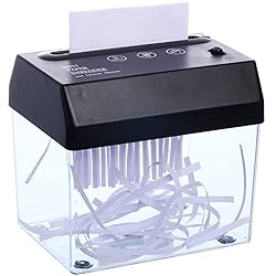 Portable Auto Paper Shredder - Mini USB Document