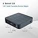 VR-robot Bluetooth 5.0 Audio Transmitter Receiver Adapter, 2-in-1 Wireless 3.5mm aptX Low Latency Stereo Audio Adapter for Home Sound System/TV/PC/Tablet/Speaker Headphonethumb 4