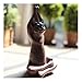 Rusty Brown Vintage Rustic Decorative Resin Animal Cat Yoga Pose Statue