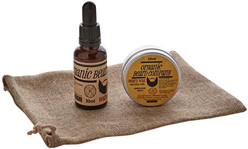 Organic Beard Morning Perk Pack Beard Oil 30 ml/Beard Wax 50 ml