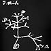 Spreadshirt Darwin I Think Evolutionary Tree Men's T-Shirt, XL, Black