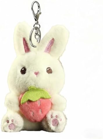 Amazon.com: Jellycat Smudge Rabbit Bag Charm, 3 inches - Rabbit
