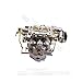 maXpeedingrods 2-Barrel Carburetor for Jeep 258CU BBD 6 Cylinder 4.2L Engine V8 Automatic Choke