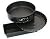 Cake Pan Set - Spring Form Pan With Removable Bottom, Tart Pan & Loaf Pan - Round & Rectangular Cake Pans- Dishwasher Safe and Nonstick- gift box - By Ellito