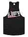 ShiningLove Men Fitness Tank Top Bodybuilding Breathable Sleeveless Stringer Workout Gym Sport Vest Upgraded