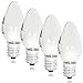 Maxxima LED C7 Candelabra Night Light Replacement Bulb 12 Lumens, 2 LED - (Pack of 4)