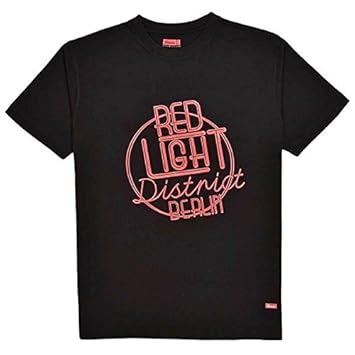 Kream Kream X Red Light District Berlin T Shirt Schwarz Rot