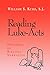 Reading Luke--Acts: Dynamics of Biblical Narrative